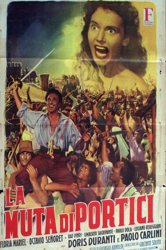 Movie poster for La muta di Portici (1952)