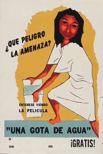 Movie poster for Una gota de agua (1949)