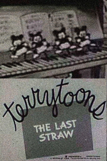 Movie poster for The Last Straw (1934)