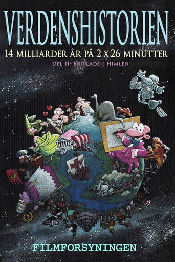 Movie poster for Verdenshistorien - 2. del: En plads i himlen (1994)