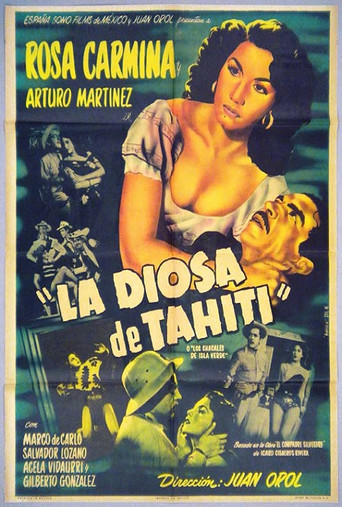 Movie poster for The Goddess of Tahiti (1953)
