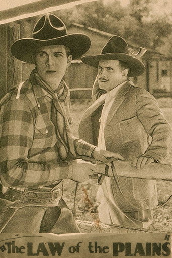 Movie poster for The Law of the Plains (1929)