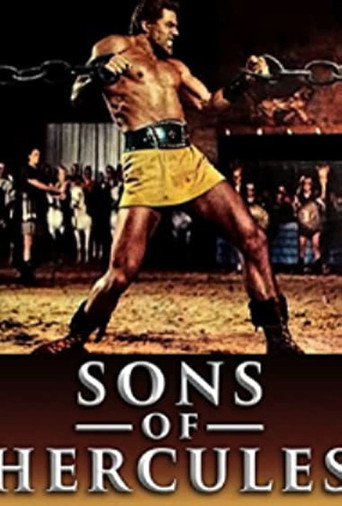 Movie poster for Sons of Hercules (1964)