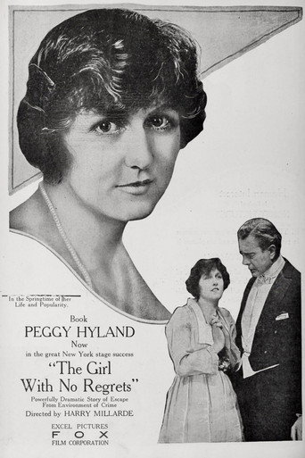Movie poster for The Girl with No Regrets (1919)