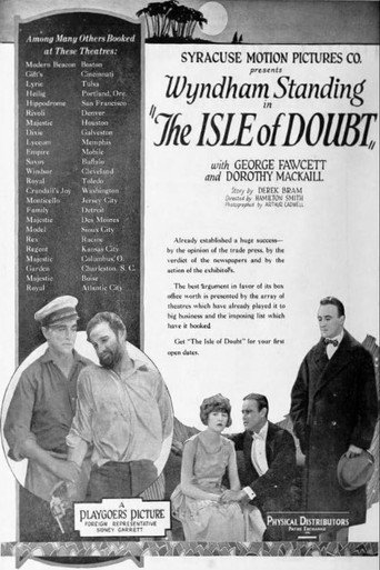 Movie poster for The Isle of Doubt (1922)