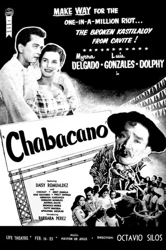 Movie poster for Chabacano (1956)