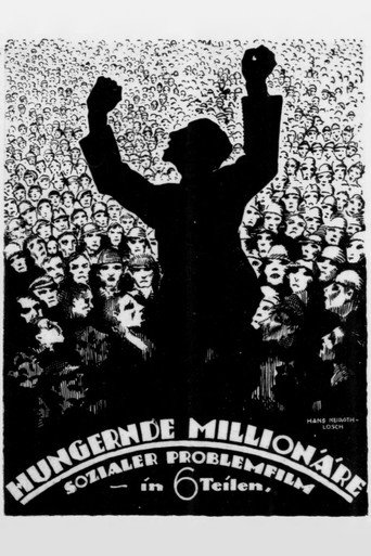 Movie poster for Hungernde Millionäre (1919)