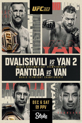 UFC 323: Dvalishvili vs. Yan 2 poster