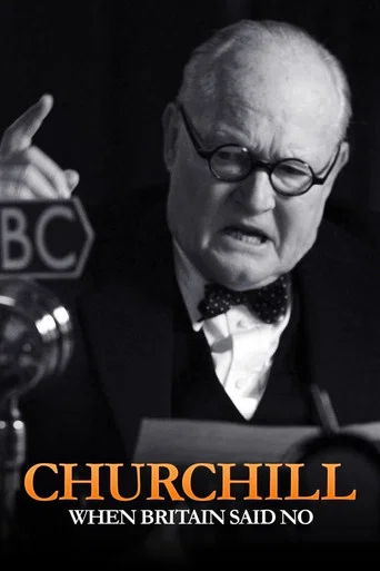 Movie poster for Churchill: When Britain Said No (2015)