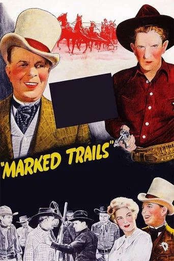Movie poster for Marked Trails (1944)