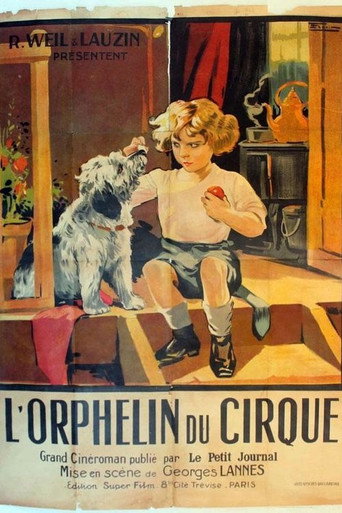 Movie poster for L'orphelin du cirque (1926)