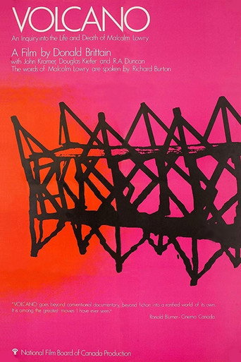 Movie poster for Volcano: An Inquiry into the Life and Death of Malcolm Lowry (1976)