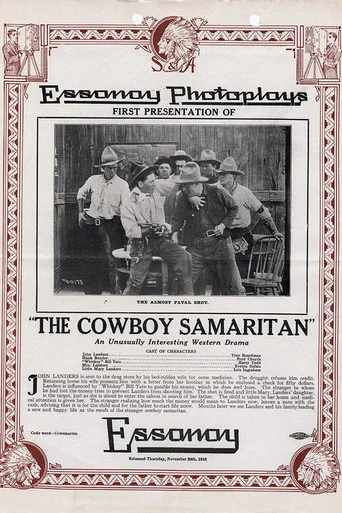Movie poster for The Cowboy Samaritan (1913)