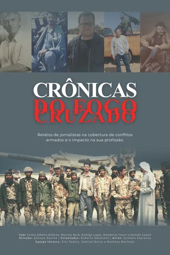 Movie poster for Crônicas do Fogo Cruzado (2026)
