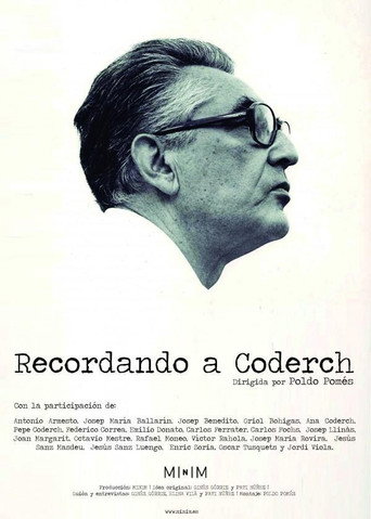 Movie poster for Recordant Coderch (2021)