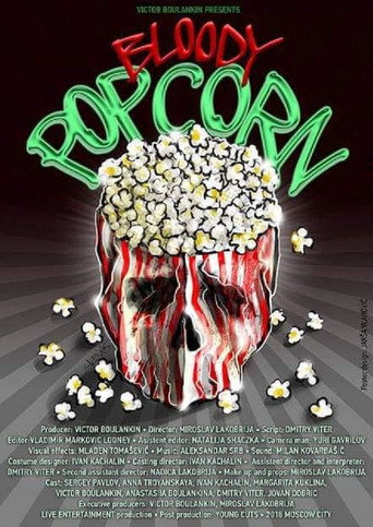 Movie poster for Bloody Popcorn (2018)