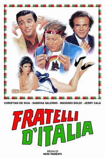 Movie poster for Fratelli d'Italia (1989)