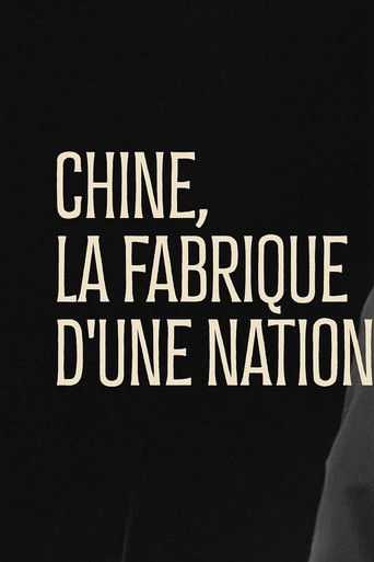 Chine, la fabrique d'une nation poster