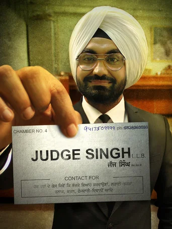 Movie poster for Judge Singh LLB (2015)