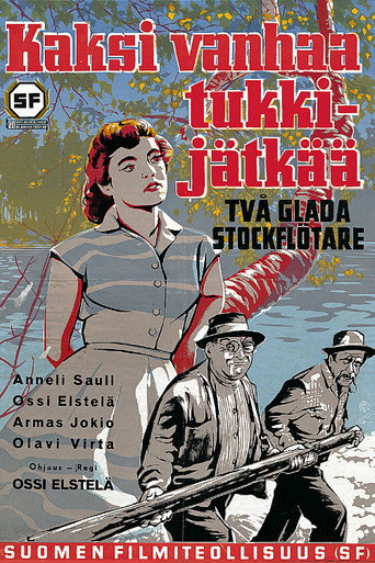 Movie poster for Kaksi vanhaa tukkijätkää (1954)