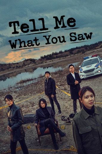 Series poster for Tell Me What You Saw (2020)