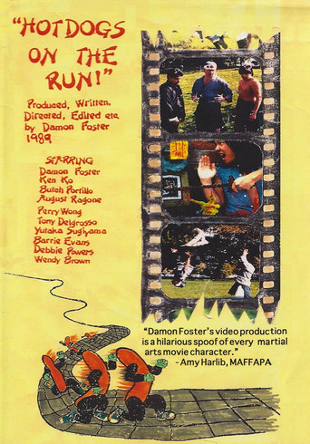 Movie poster for Hot Dogs on the Run (1990)