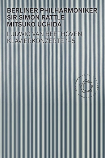 Movie poster for Beethoven: Piano Concertos 1-5 - Uchida, Rattle (2018)
