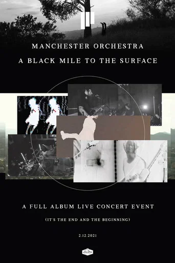 Movie poster for Manchester Orchestra: A Black Mile to the Surface (2021)