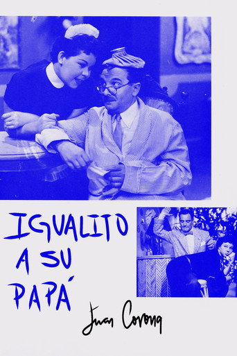 Movie poster for Igualito a su papá (1957)