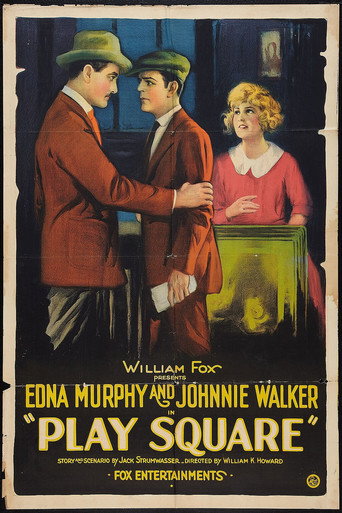 Movie poster for Play Square (1921)