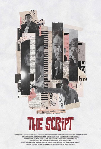Movie poster for The Script (2023)