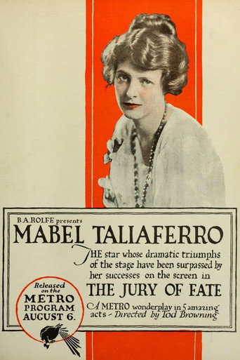 Movie poster for The Jury of Fate (1917)