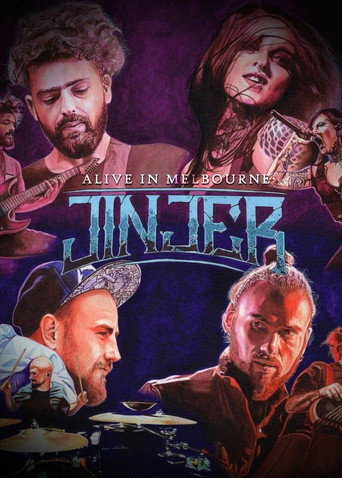 Movie poster for Jinjer - Alive in Melbourne (2020)