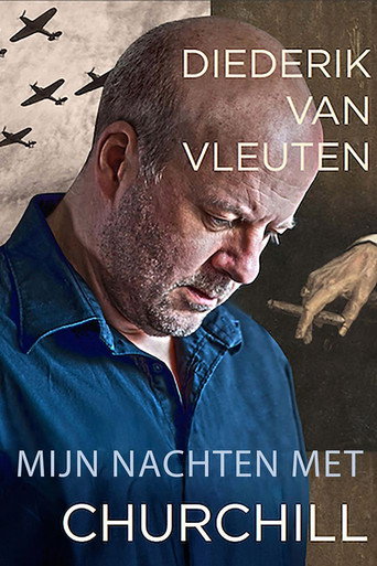 Movie poster for Diederik van Vleuten: Mijn nachten met Churchill (2017)