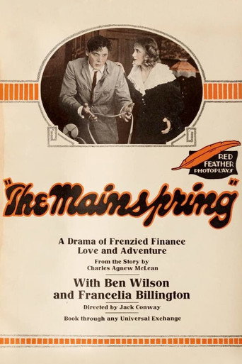 Movie poster for The Mainspring (1916)