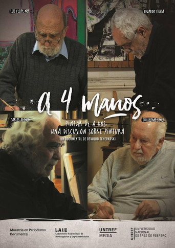 Movie poster for A 4 manos (2017)