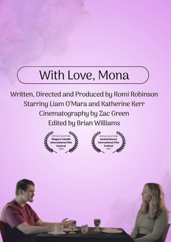 Movie poster for With Love, Mona (2024)
