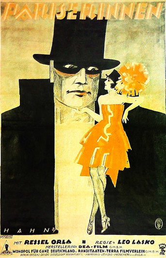 Movie poster for Pariserinnen (1921)