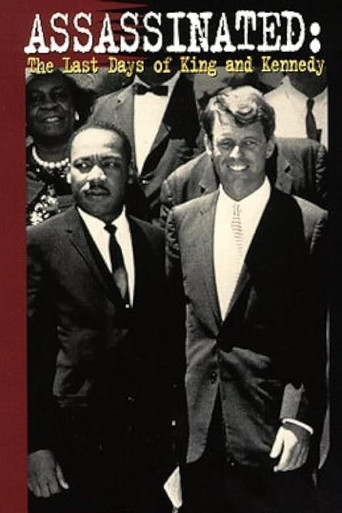 Movie poster for Assassinated: The Last Days of Kennedy and King (1998)