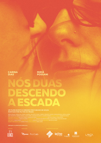 Two Girls Descending the Stairs poster