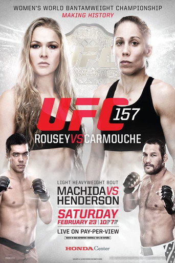 Movie poster for UFC 157: Rousey vs. Carmouche (2013)