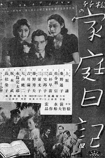 Movie poster for Family Diary (1938)