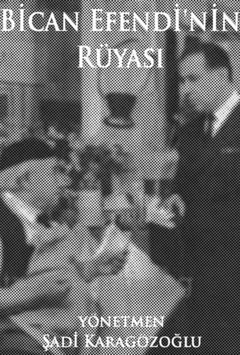 Movie poster for Bican Efendi'nin Rüyası (1921)