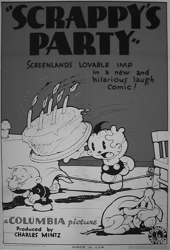 Movie poster for Scrappy's Party (1933)