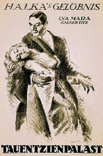 Movie poster for Halkas Gelöbnis (1918)