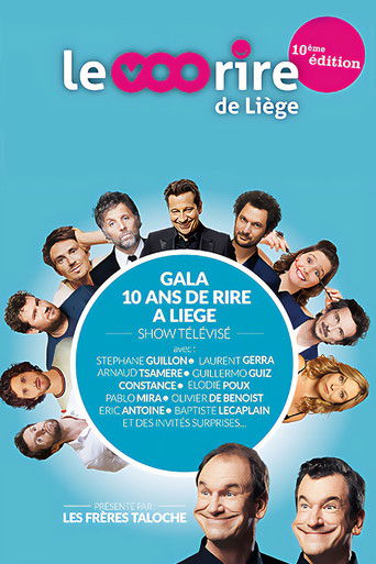 Festival du rire de Liège : les 10 ans poster