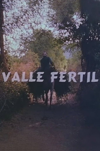 Movie poster for Valle fértil (1972)