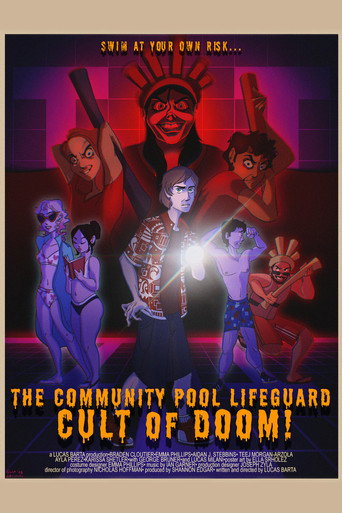 Movie poster for The Community Pool Lifeguard Cult of Doom! (2023)