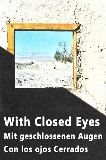 Movie poster for With Closed Eyes (2000)