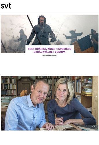 Series poster for Trettioåriga kriget - Sveriges skräckvälde i Europa (2018)